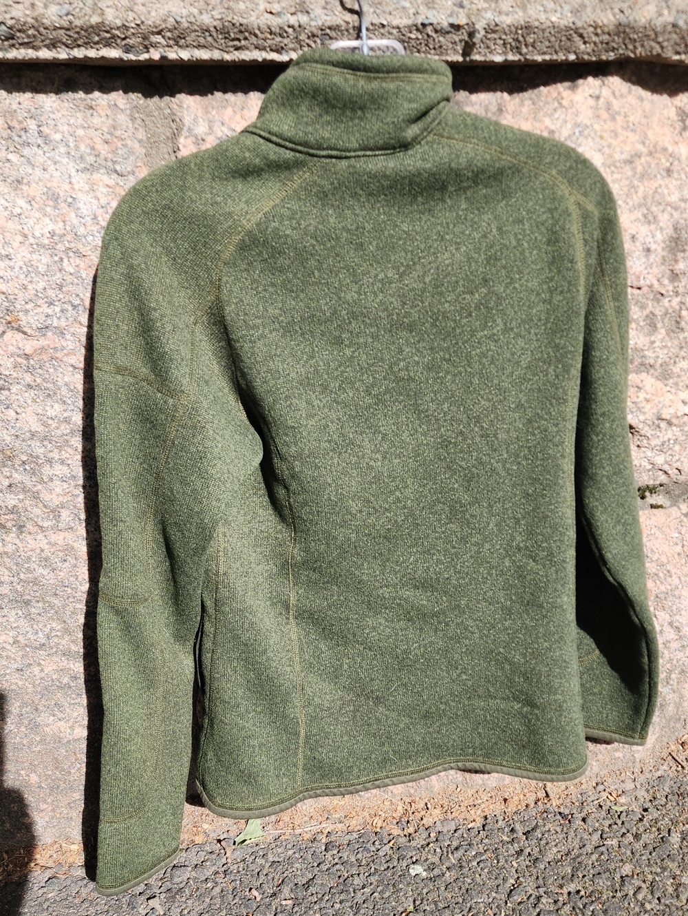 Patagonia Full-Zip Better Sweater Fleece In Nomad Green sz M - Picture 10 of 14